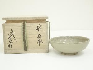 萩焼　十三代田原陶兵衛造　茶碗（共箱）